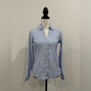 Express Striped Portofino Blouse